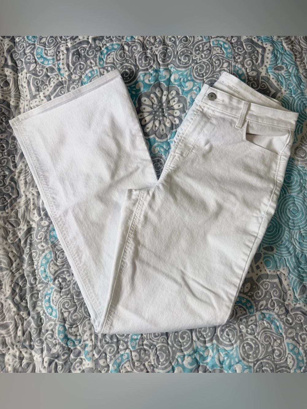 Old Navy White Wide Leg Jeans                    By #14